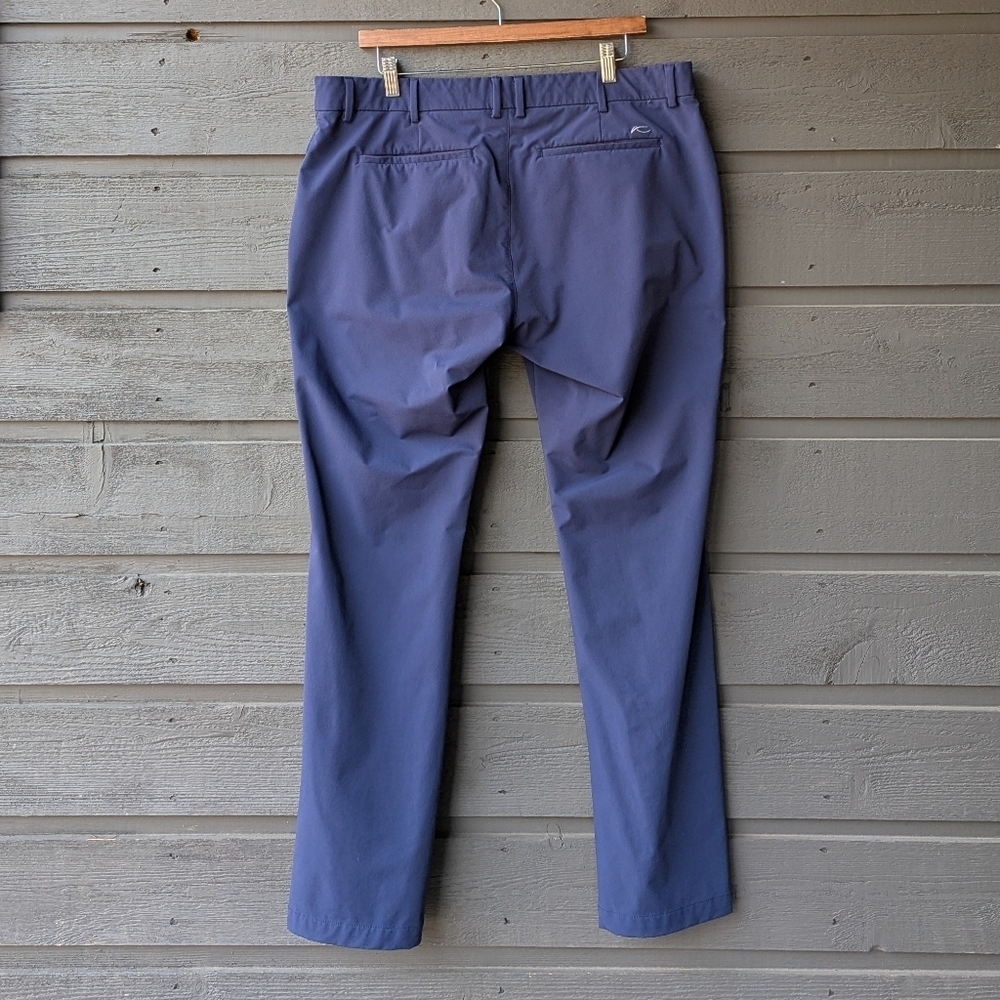 KJUS Ike Pants Dark Blue Minimalist Outdoors Performance Utility Golf W38 L32 - Picture 3 of 10